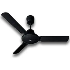 Vortice Ventilateur Plafond Nordik Evolution Réversible 140/56" Noir 61759