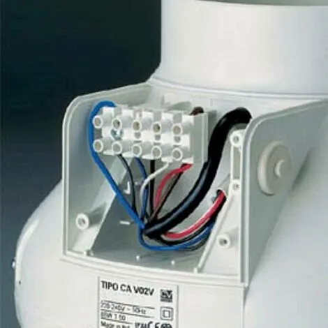 VORTICE Aspirateur Centrifuge Axial En RÉsine Auto-extinguible Env 200 V0 Et 000001603838 16038 – Image 2