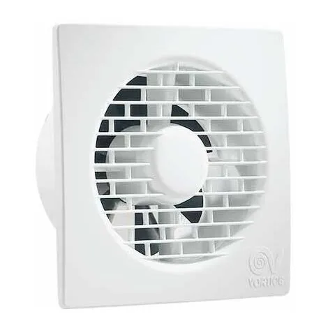 Ventilateur De Salle De Bain Axial Avec Volet Arrière Intégré Vortice Punto Filo MF 100/4" - Sku 11123
