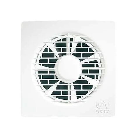 Ventilateur De Salle De Bain Axial Avec Volet Arrière Intégré Vortice Punto Filo MF 100/4" - Sku 11123 – Image 2