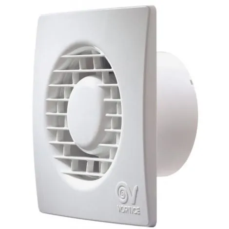 VORTICE Aérateur Hélicoïdal Ultra Plat Avec Temporisation Punto Filo 20W - XFT120 - ø120 175m3/h