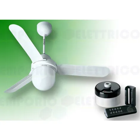 Vortice Kit Ventilateur Plafond Nordik Design Is/l 160/60 Blanc 61401 Ev61401b – Image 2