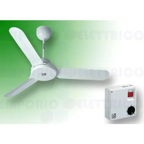 Vortice Kit Ventilateur Plafond Nordik Design Is 90/36" Blanc 61160 Ev61160a – Image 2