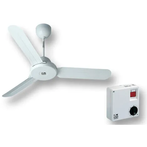 Vortice Kit Ventilateur Plafond Nordik Design Is 90/36" Blanc 61160 Ev61160a – Image 3