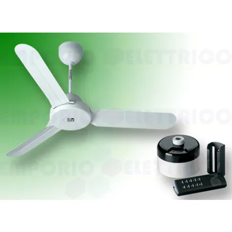 Vortice Kit Ventilateur Plafond Nordik Design Is 90/36" Blanc 61160 Ev61160b – Image 2