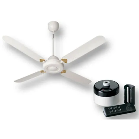 Vortice Kit Ventilateur Plafond Nordik Decor Is 140/56" Blanc 61342 Ev61342b