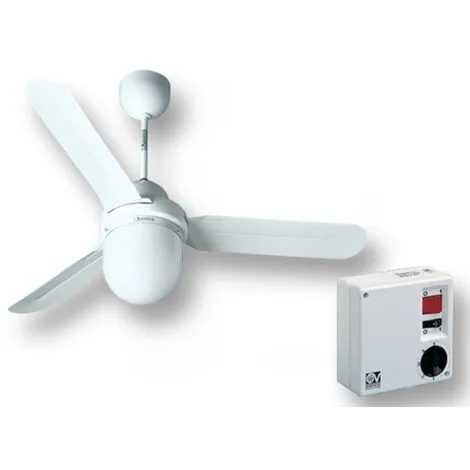 Vortice Kit Ventilateur Plafond Nordik Design Is/l 140/56 Blanc 61301 Ev61301a – Image 3