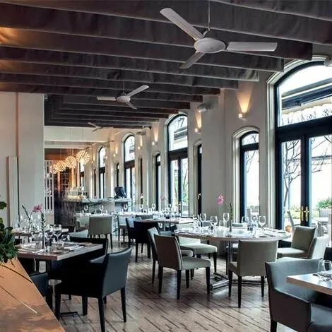 Reversible Ceiling Fans Vortice Nordik Evolution R 140/56" Argent - Sku 61757 – Image 2