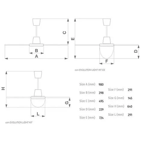 Reversible Ceiling Fans Vortice Nordik Evolution R 140/56" Argent - Sku 61757 – Image 4