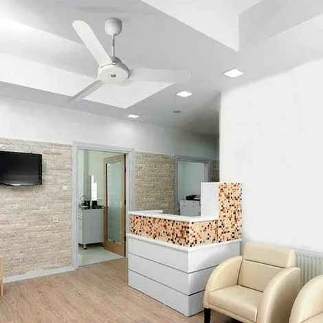 Ventilateur De Plafond Sans Lumière Vortice Nordik 1S 120/56" Senza GR.COM. Blanc - Sku 61260 – Image 2