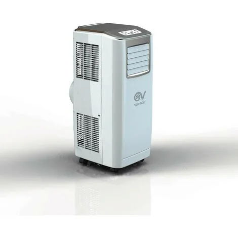 Vortice - Climatiseur Mobile Monobloc 2600 W 360 M3/h Roues + Télécommande Et Kit Fenetre - Vort Ice
