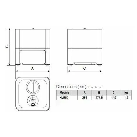 Humidificateur Résidentiel Ultrasonique 350 M3 Par Heure, 4l Vortice – Image 3